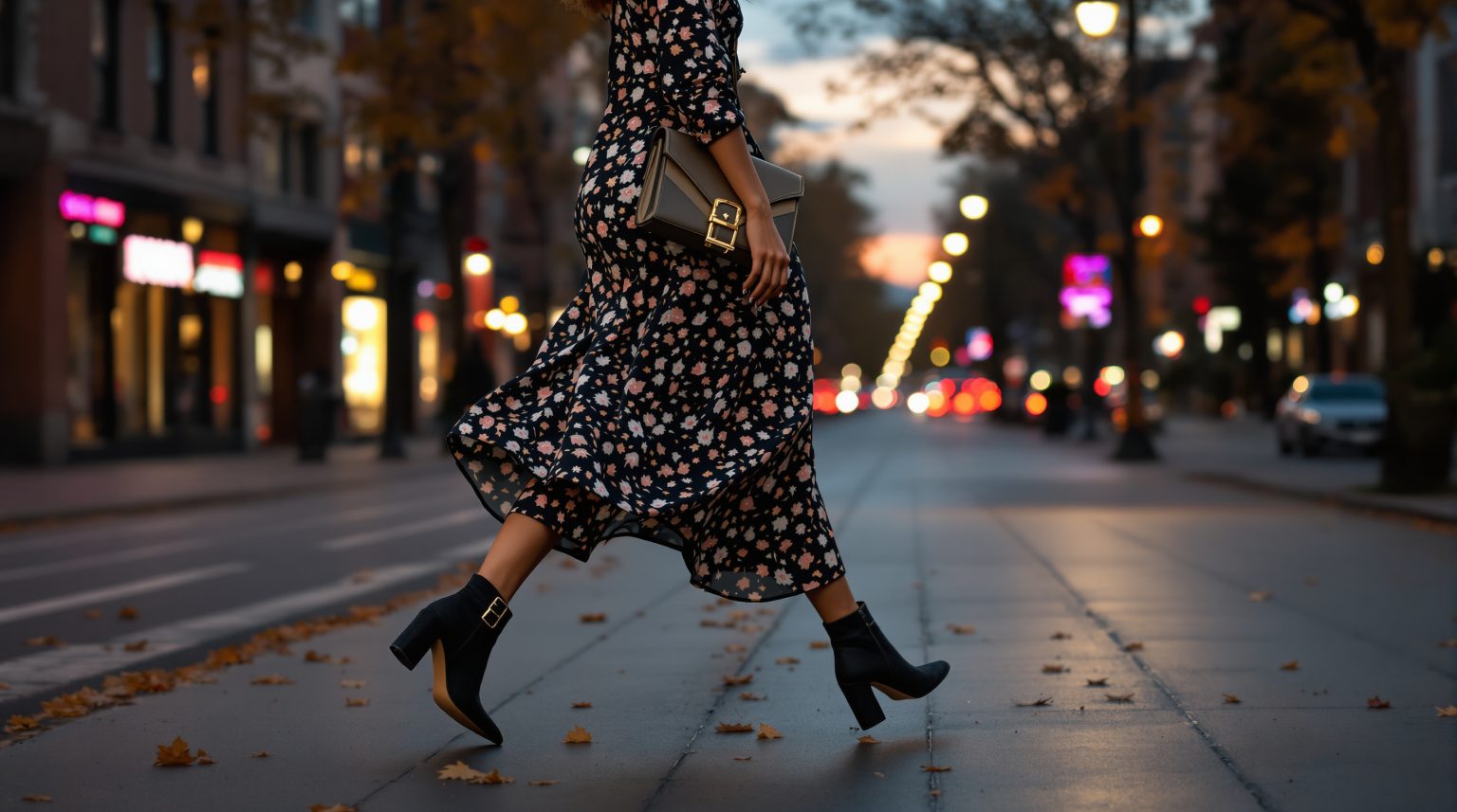 Bottines avec robe : 10 idées stylées pour un look tendance et féminin